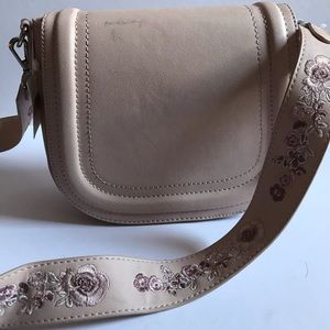 Cross body purse bag blush pink